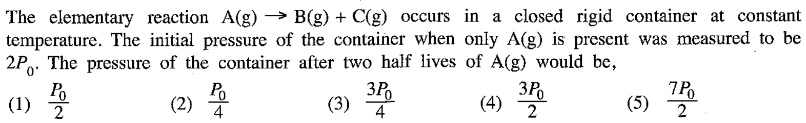 AL 2021 Chemistry Unit 11 Question 10